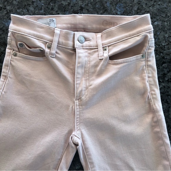 GAP 1969 Soft Pink Resolution True Skinny Jeans - Picture 4 of 16